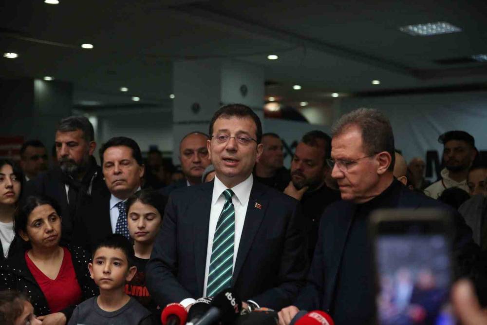 İBB Başkanı Ekrem İmamoğlu Mersin’de