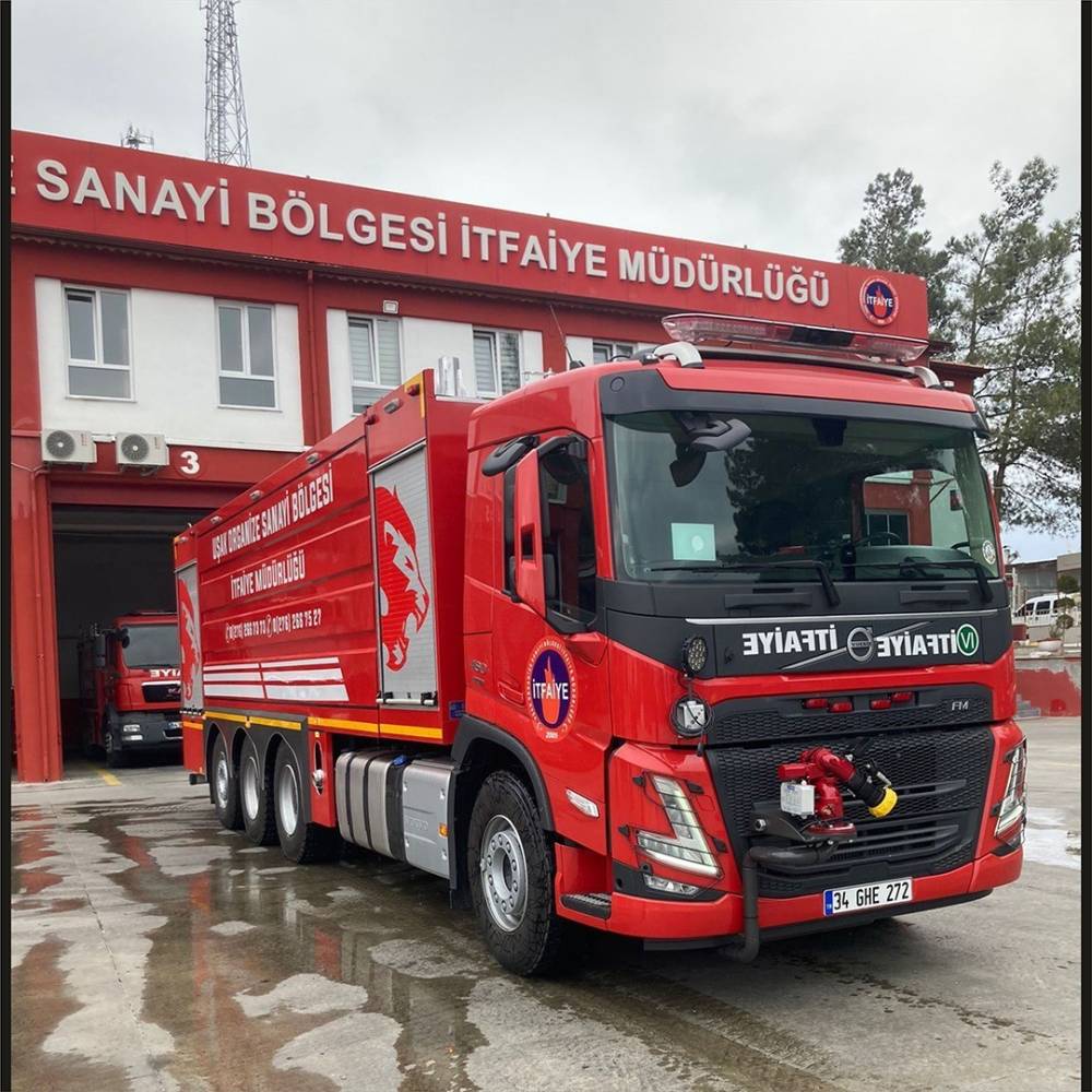 Uşak itfaiye parkuru güçlendi