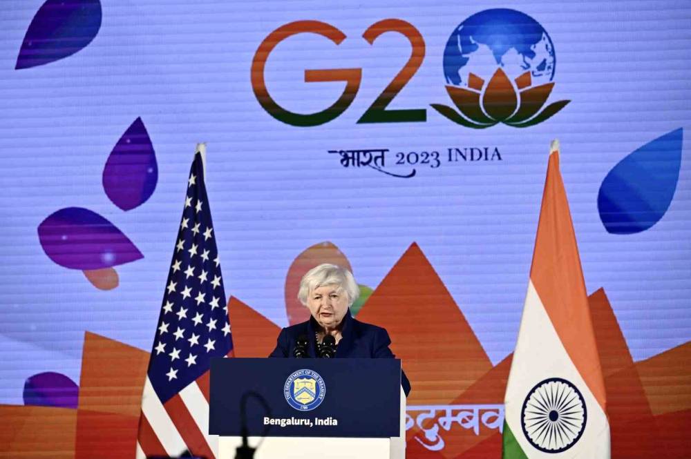 ABD Hazine Bakanı Yellen, G20’de Rus yetkilileri hedef aldı