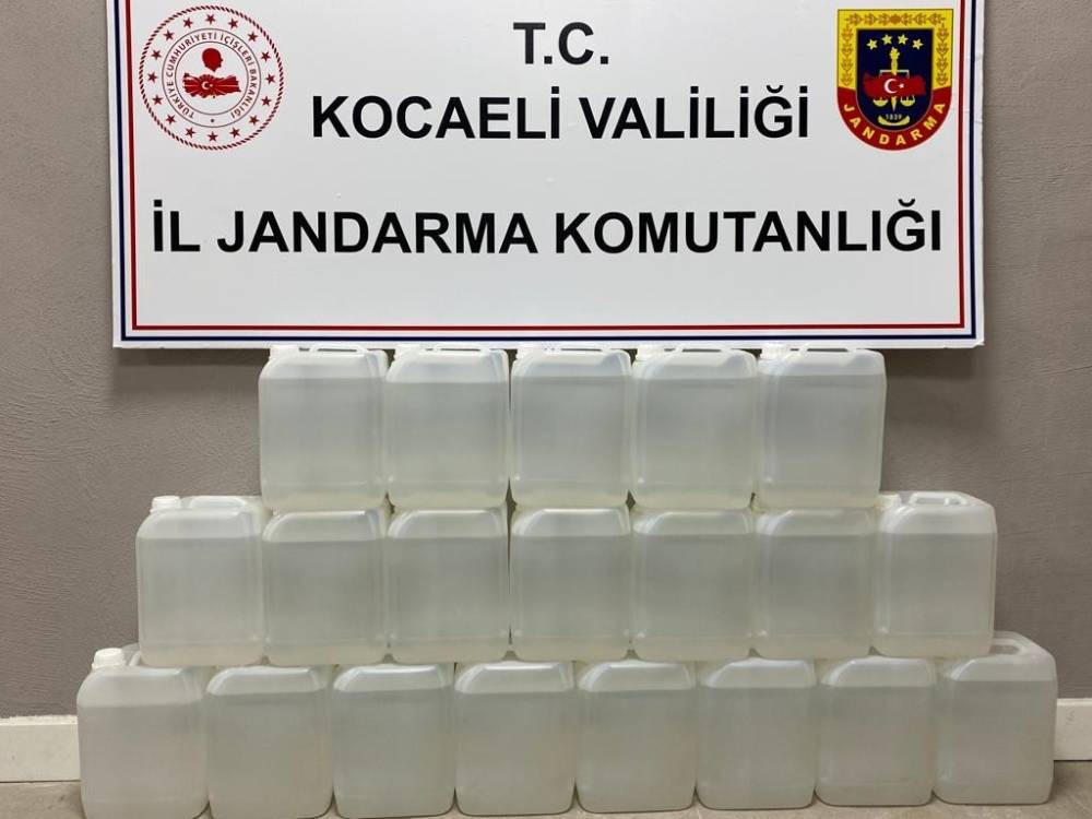 Kocaeli’de sahte alkole geçit yok