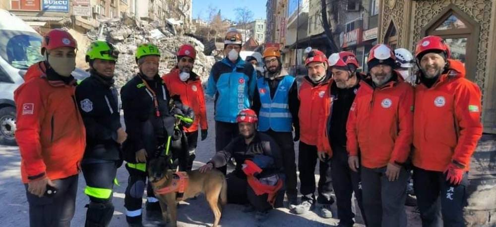 ÇAK ekibi deprem bölgesinde yaşadıklarını anlattı