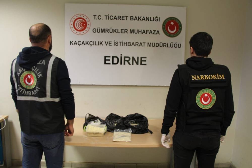 Edirne’de uyuşturucu operasyonu: 22 şüpheli yakalandı