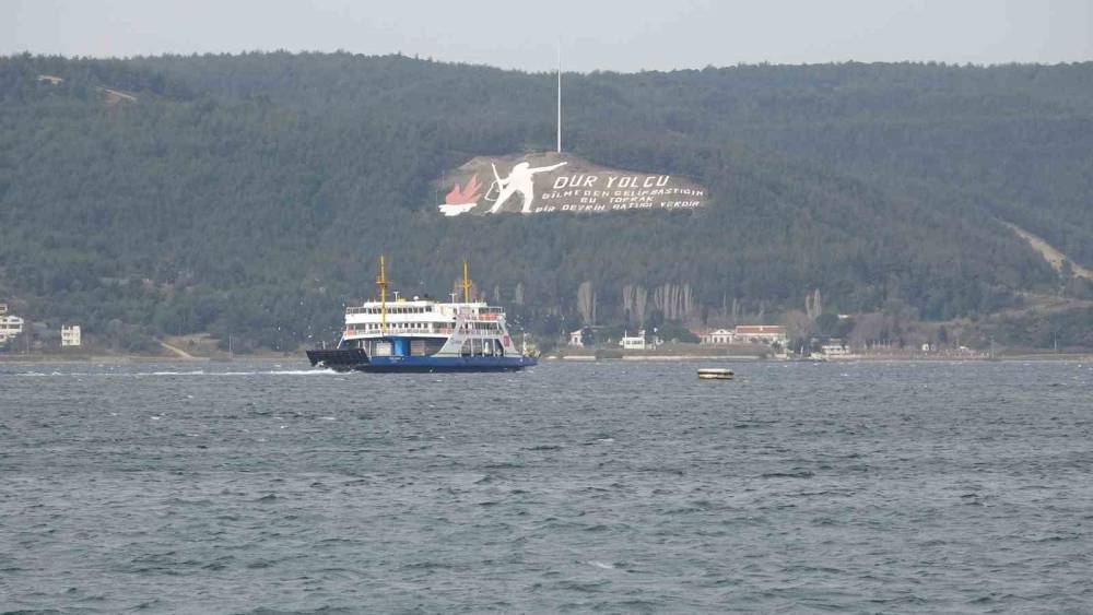 Bozcaada ve Gökçeada’ya yarınki bazı feribot seferleri iptal edildi