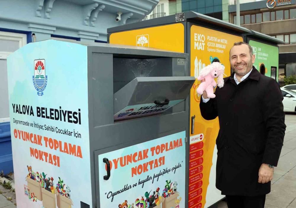 Yalova Belediyesi’nden depremzede çocuklar için anlamlı kampanya