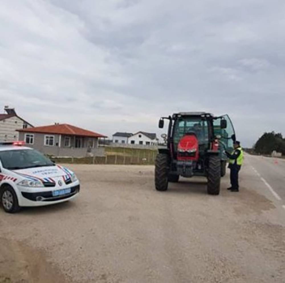 Kırklareli’nde reflektör denetimi