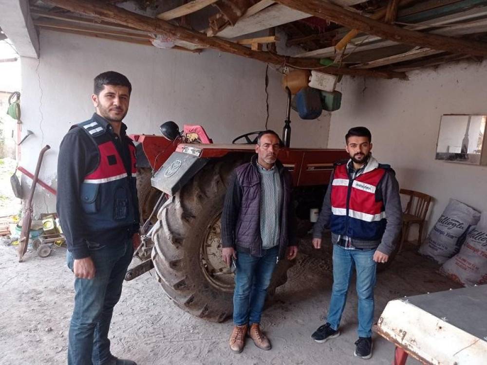 JASAT’ tan çalıntı traktör operasyonu