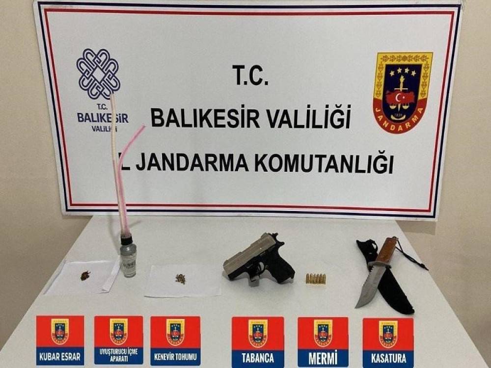 Balıkesir’de 94 şahsa uyuşturucu ve organize operasyonu
