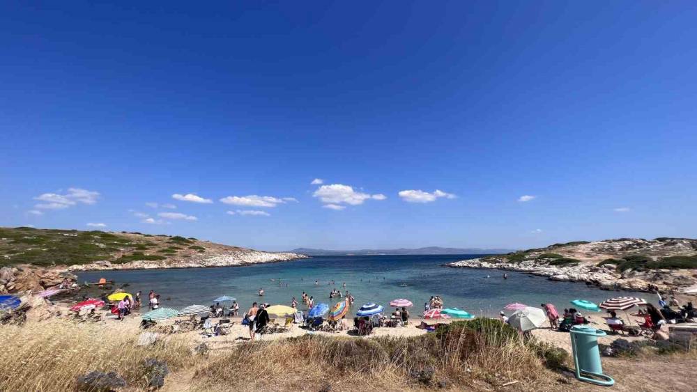 Turizm cenneti Bozcaada’da Akvaryum Koyu’na giriş ücreti krizi yaşandı