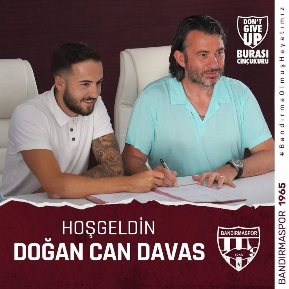 Bandırmaspor, Doğan Can Davas’ı transfer etti
