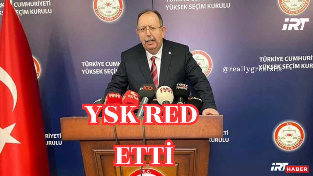 3 Cumhurbaşkanı için yapılan itirazlarda YSK kararını verdi
