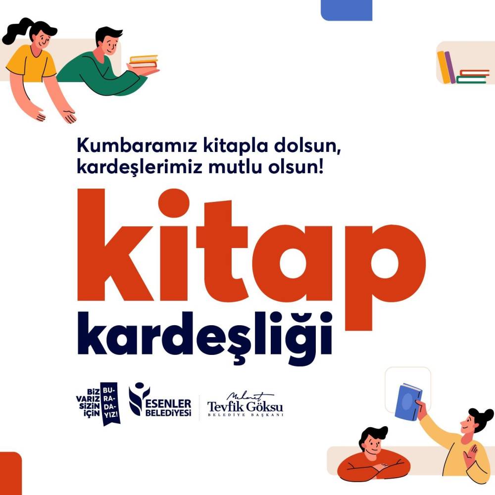 Esenler’de kumbaralar kitapla dolacak