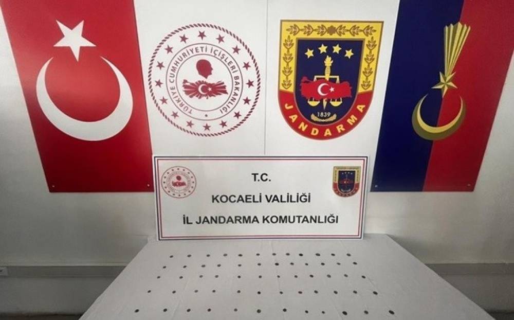 Kocaeli’de Roma dönemine ait 80 sikke ele geçirildi