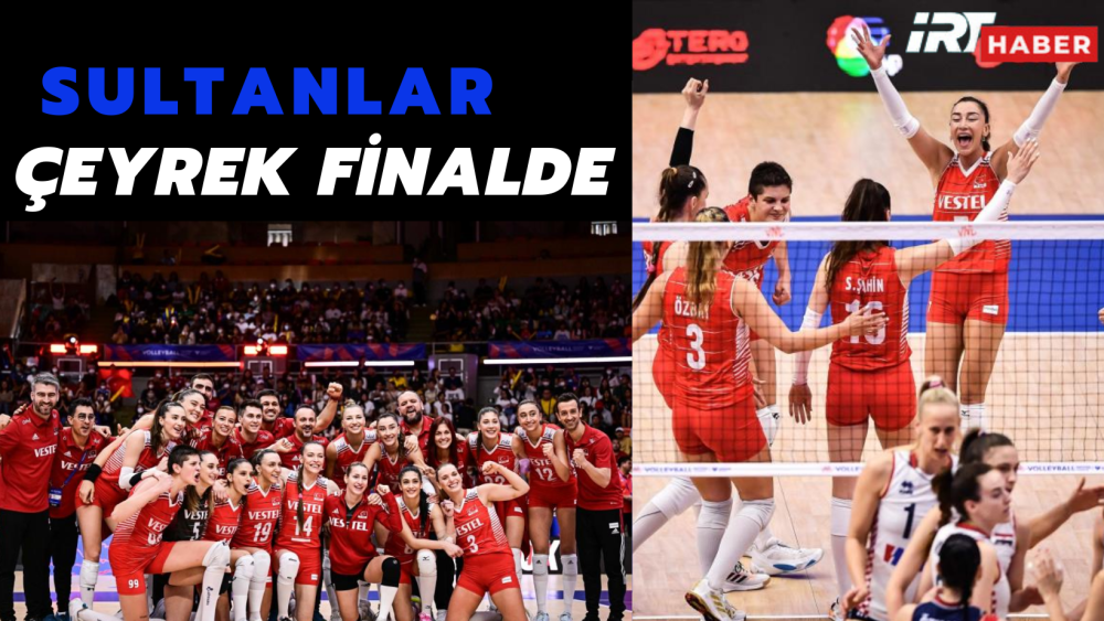 A Milli Kadın Voleybol Takımı, Hırvatistan'ı 3-0 Mağlup Ederek Çeyrek Finale Yükseldi