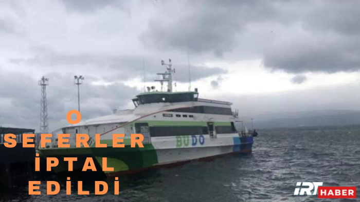 BUDO’nun bazı seferleri iptal edildi