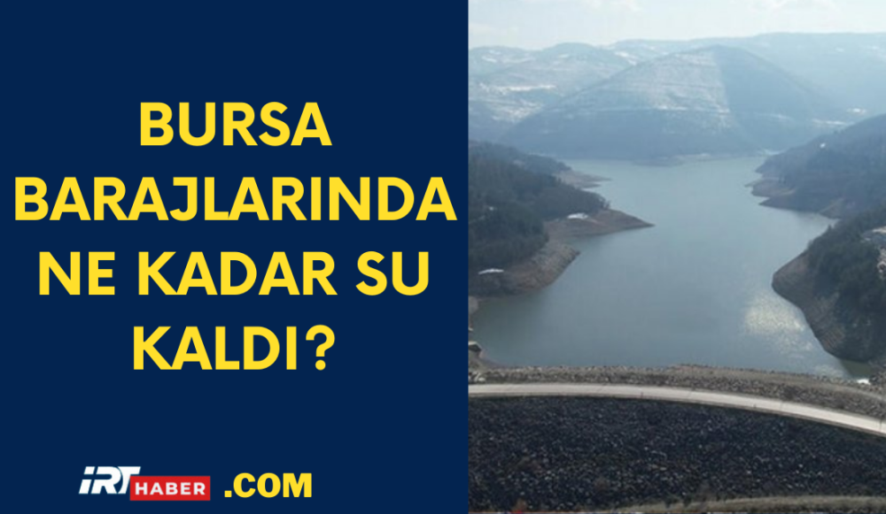 Bursa Barajlarında Ne KAdar Su Kaldı