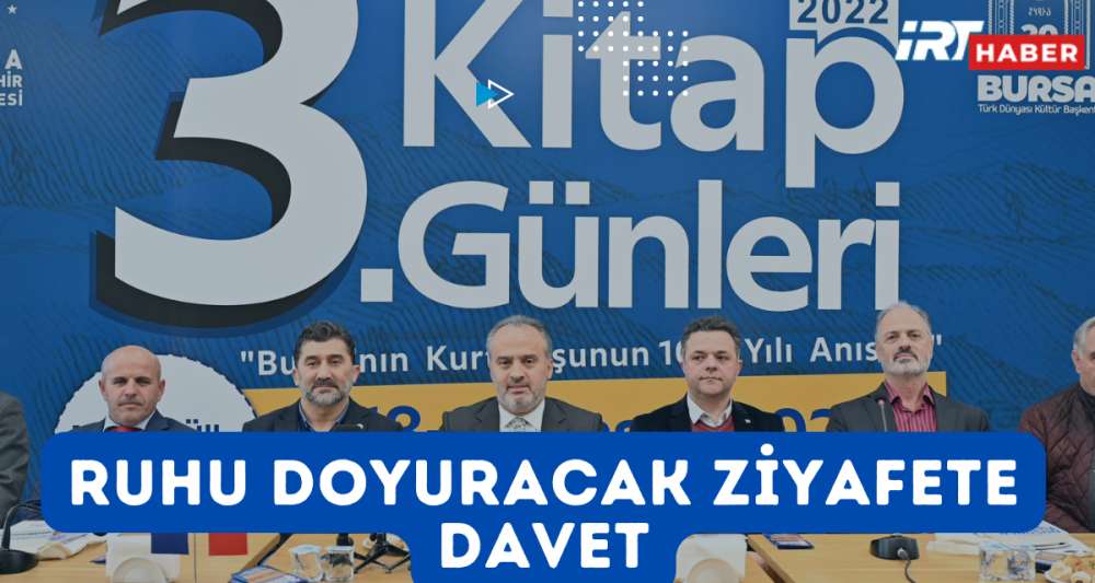 Bursa’da kitap günleri heyecanı başlıyor