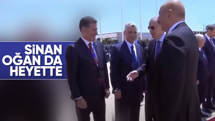 Cumhurbaşkanı Erdoğan'ın Azerbaycan Ziyaretinde Sinan Oğan da Heyette Yer Aldı