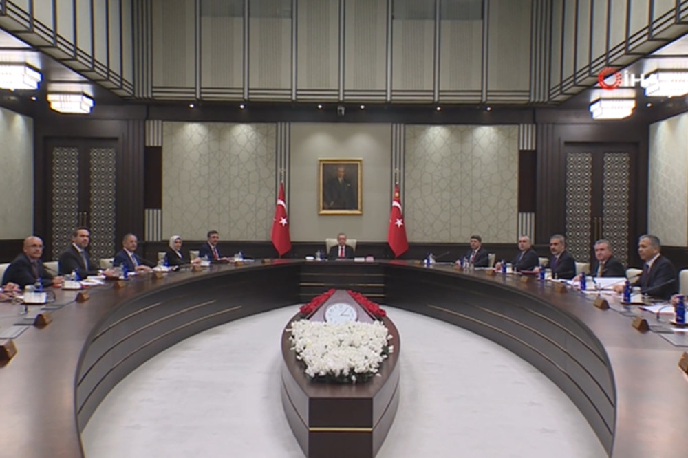 Cumhurbaşkanlığı Kabinesi toplandı