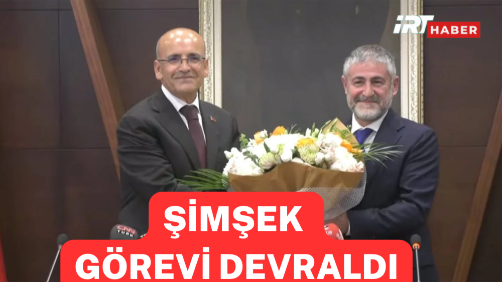 Mehmet Şimşek, Hazine ve Maliye Bakanlığı görevini devraldı