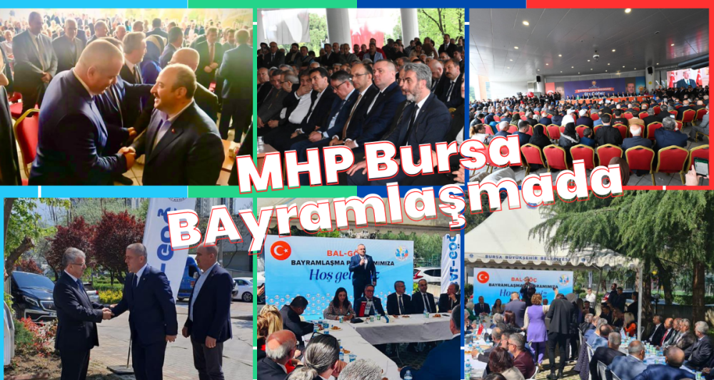 MHP Bursa Bayramlaşma Programlarına Katıldı.