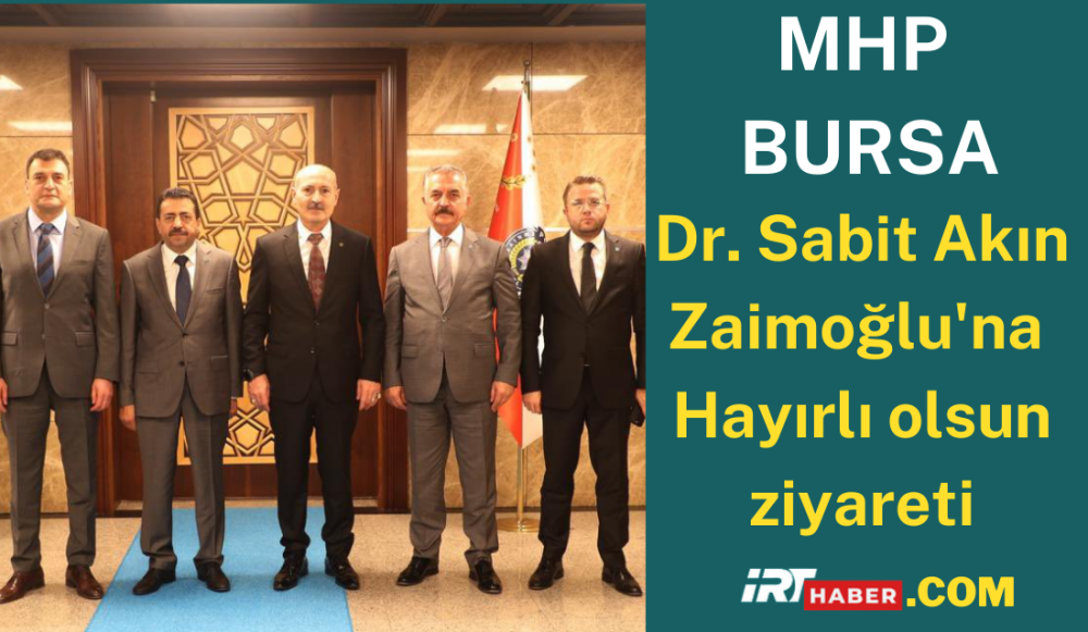 MHP Bursa Yeni atanan Bursa Emniyet müdürüne hayırlı olsun ziyaretinde bulundular.