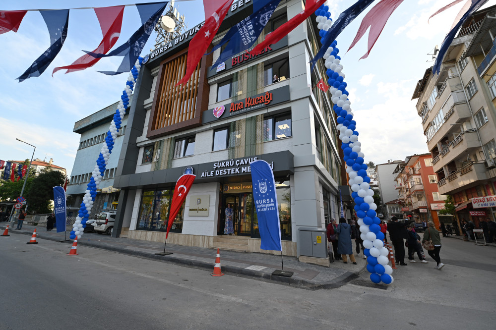Mudanya'da aile ve gençlik için yeni merkez