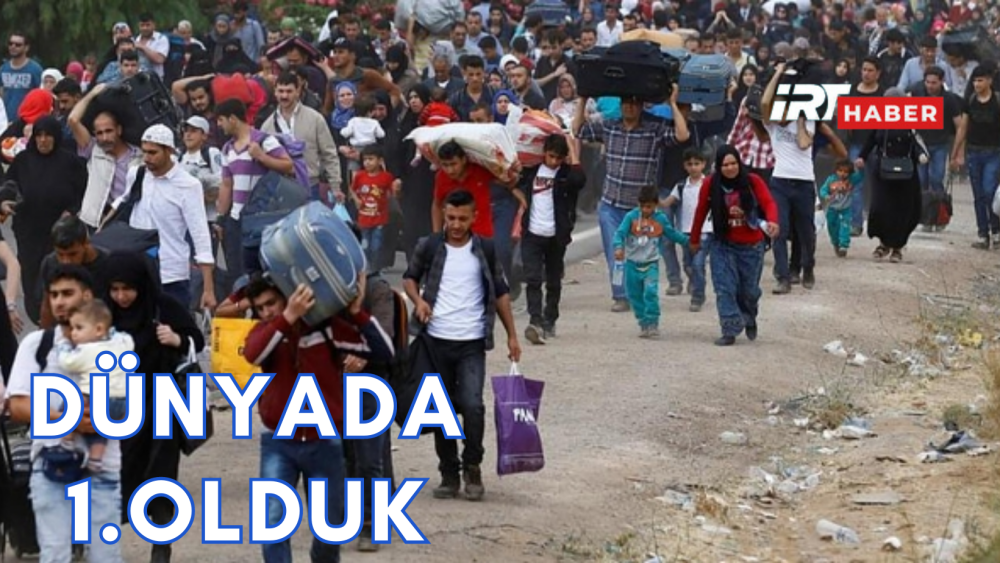 Türkiye, en fazla mülteci nüfusa ev sahipliği yapan ülke oldu