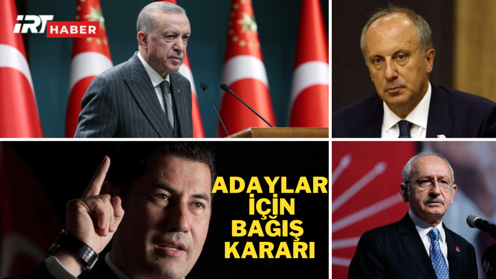YSK'dan Cumhurbaşkanı adayları için bağış kararı